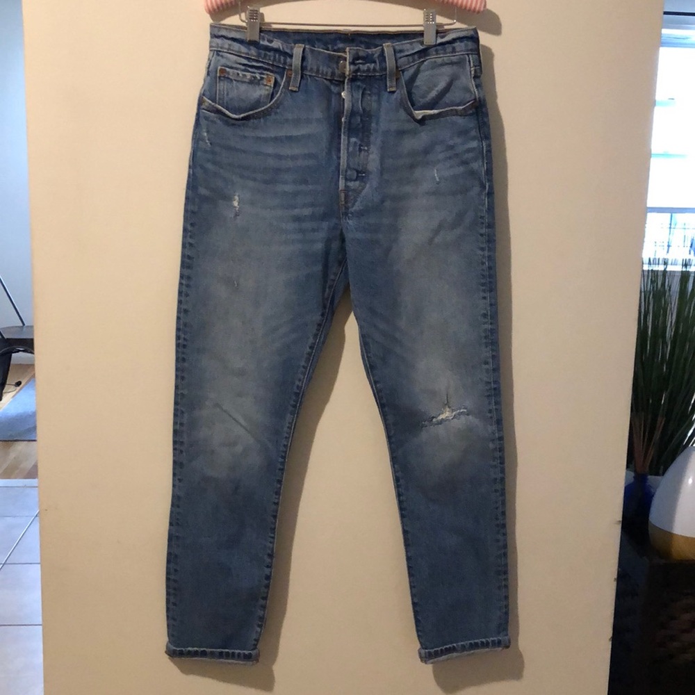 Levi 501 straight cut
